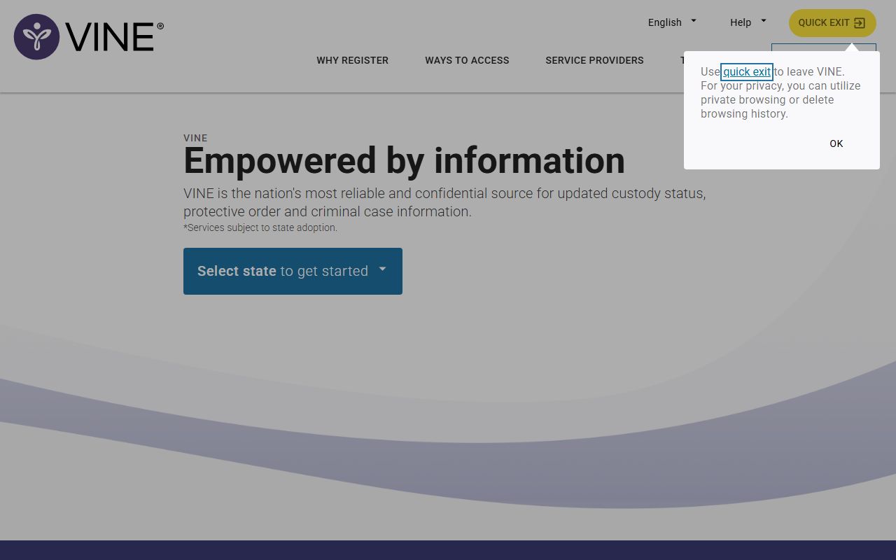 Zapata County inmate search through Texas VINELink